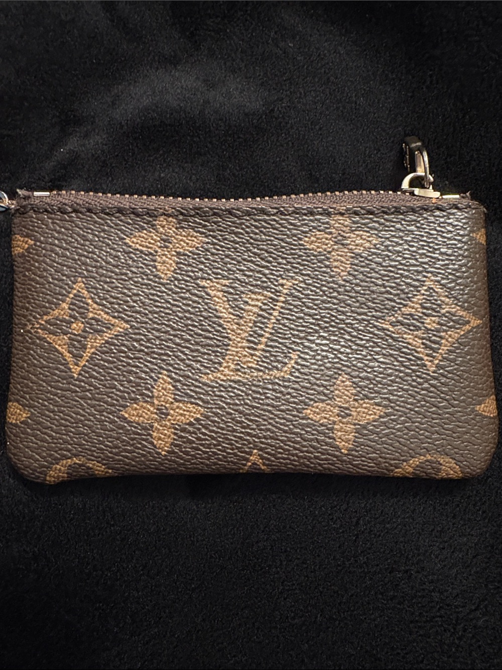 LV Monogram Canvas Coin Pouch - Brown & Tan - Picture 7 of 15